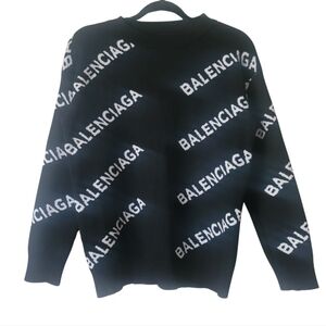 Black Knit Sweater Size Medium